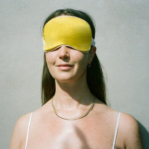 Simone mustard eyemask