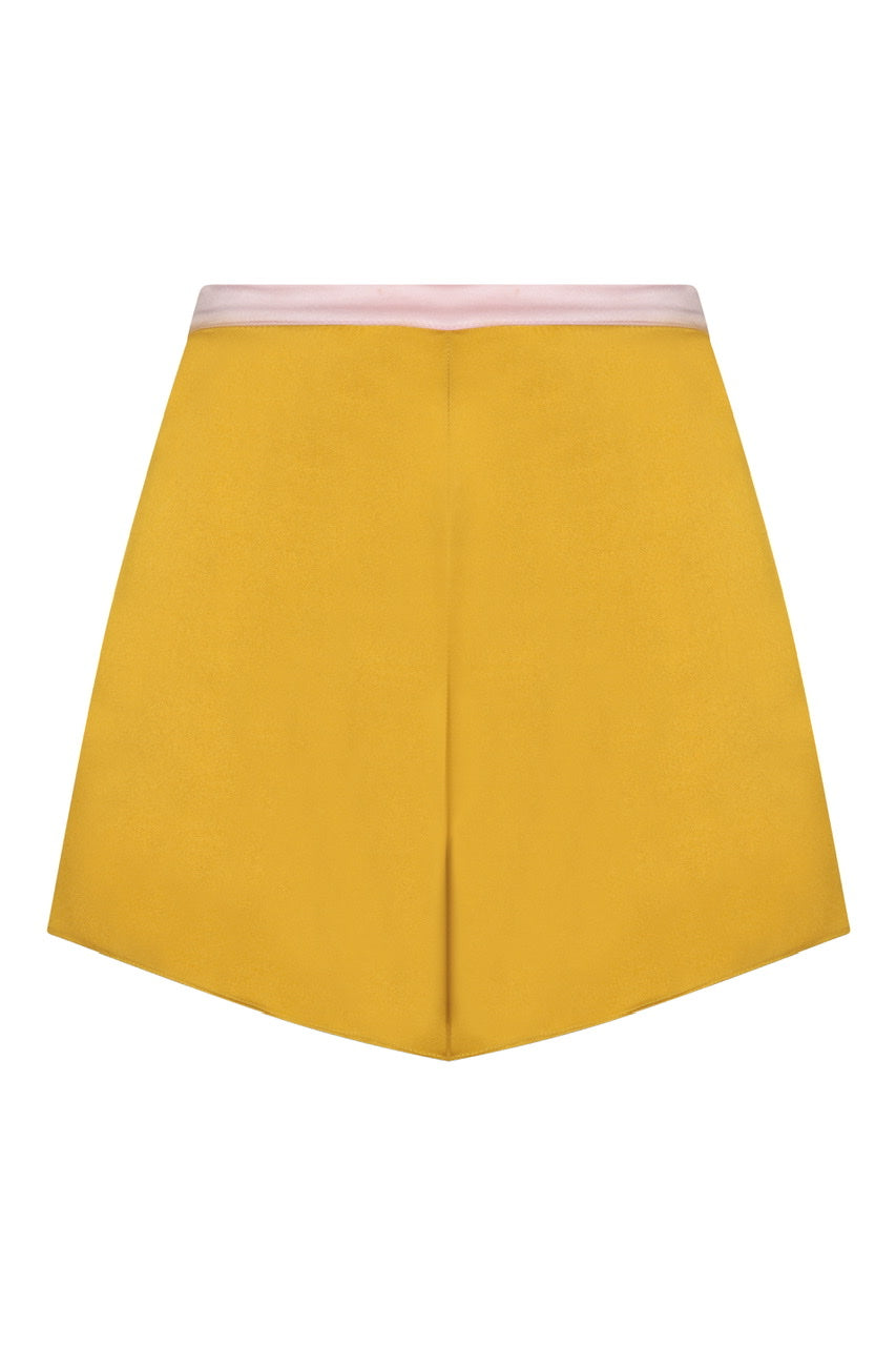 Brigitte mustard shorts